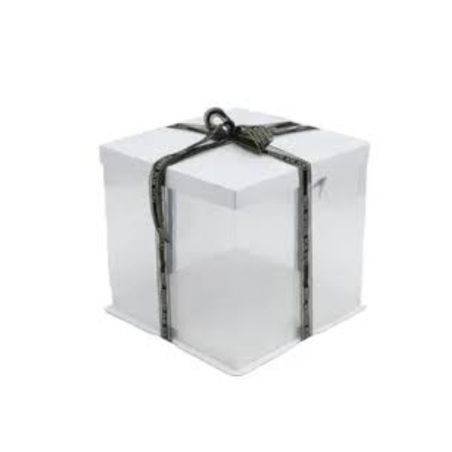 CAJA P/TORTA TRANS C/Blanco 38cm*22cm (sin lazo).-1