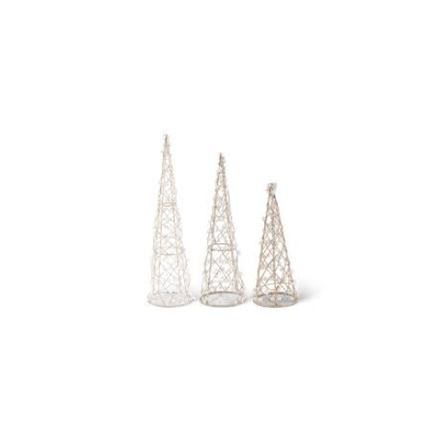 Pack Árbol Pirámide 40 Cm- 60 Cm- 80 Cm-1