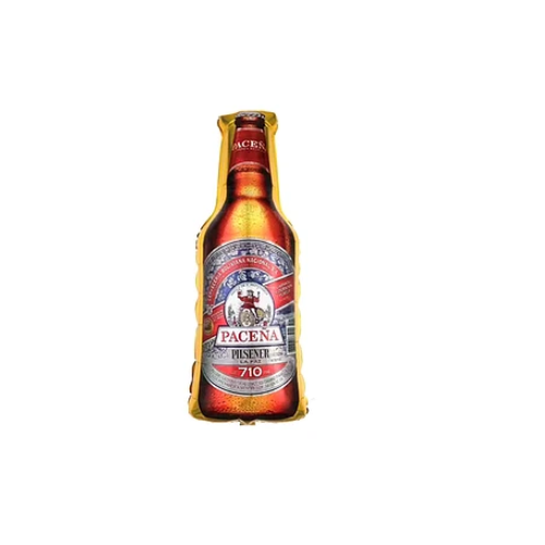 Globo Metálico Botella De Cerveza 58x79 cm-0