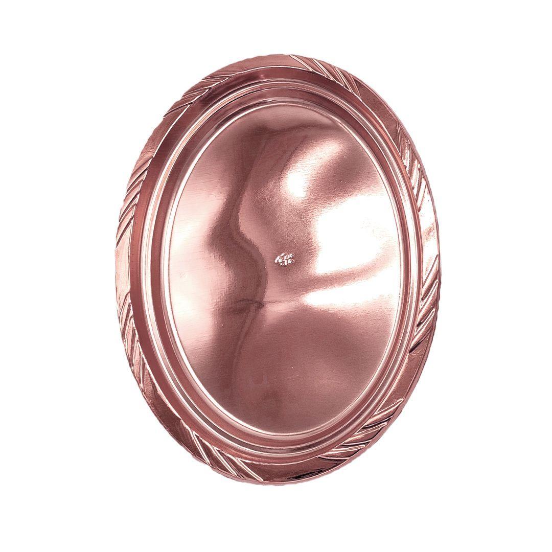 BANDEJA OVALADA GRANDE ROSE GOLD X3 UNI-2