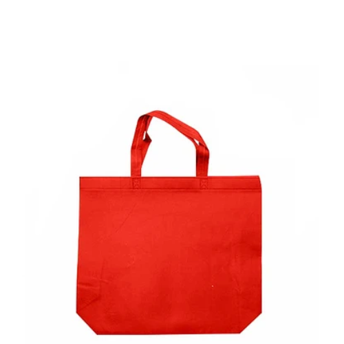 Bolsa De Genero Roja Con Asa 45x35x12cm-1