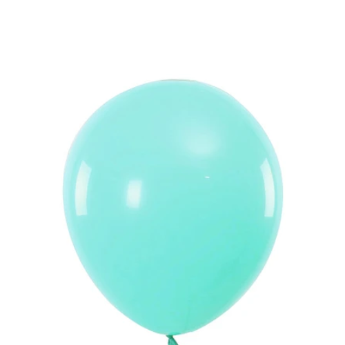 Globos De Latex Turquesa 100 Pcs 23Cm-1