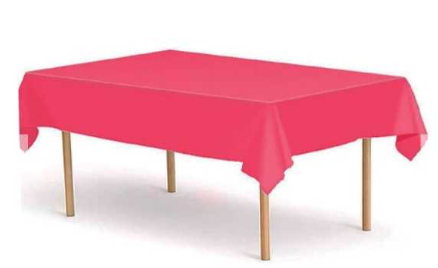 MANTEL UNICOLOR 137X183CM ROSADO-0