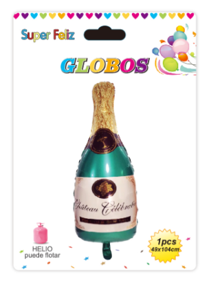 GLOBO BOTELLA CHAMPAGNE-0