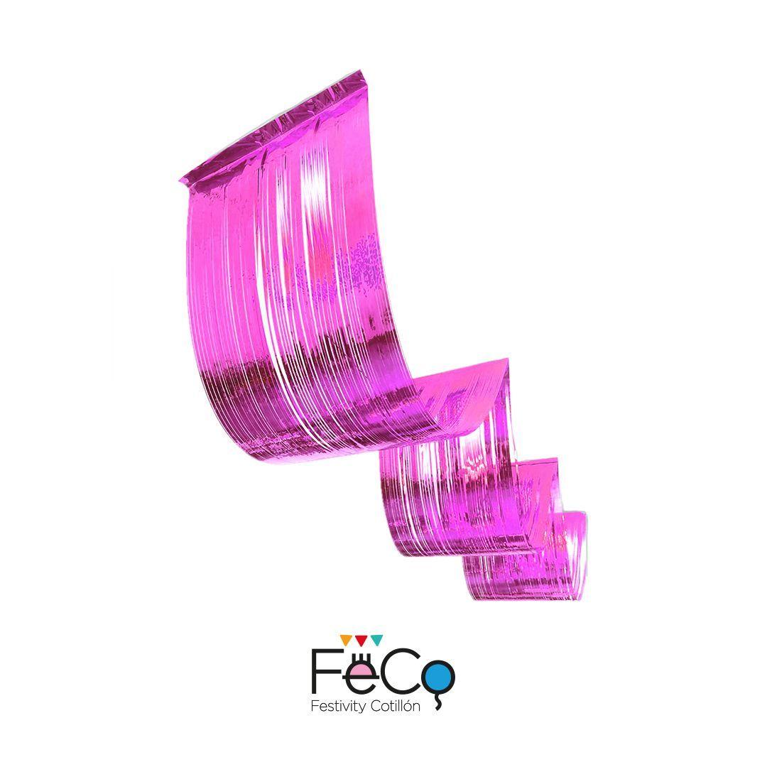 GUIRNALDA METALICA ECO ROSADO 0.33X4.5M-0