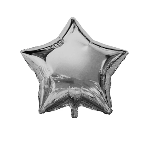 Globo Estrella Plata 18 Pulgadas-0