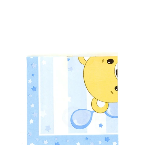 Servilletas Oso Celeste 16pcs 33cm-1