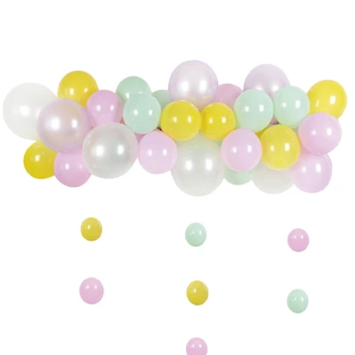 Set De Globos De Colores 36 Pcs-1
