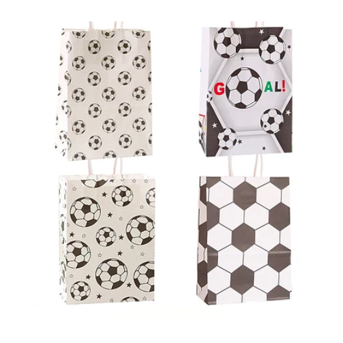 Bolsa De Papel Fútbol 8x15x21cm-0