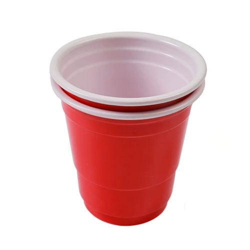 Vasos Plasticos Shot Rojo 16pcs 60ml-0