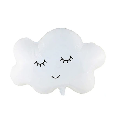 Globo Metálico Nube Sonriente 60x73cm-0