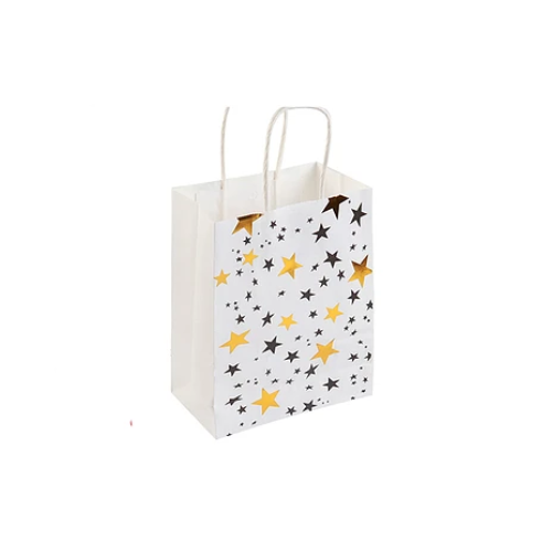 Bolsa De Papel Estrellas 8x15x21cm-0