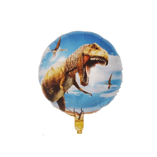 Globo Metálico Tiranosaurio Rex 45 Cm-0