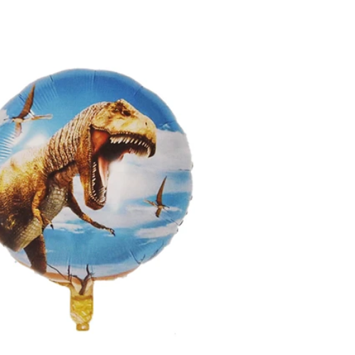 Globo Metálico Tiranosaurio Rex 45 Cm-1