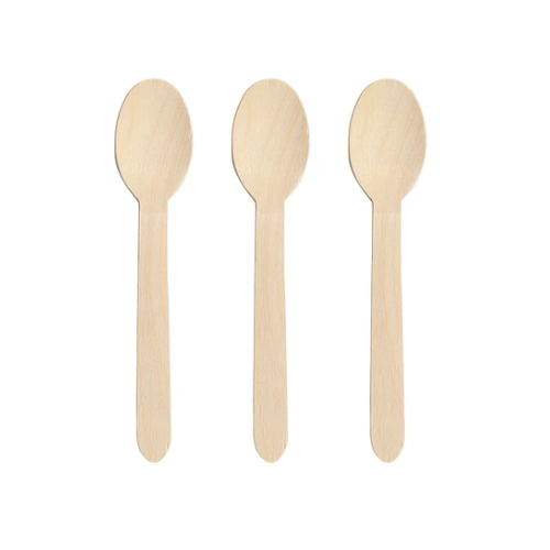 Cuchara De Madera 12pcs 16cm-0