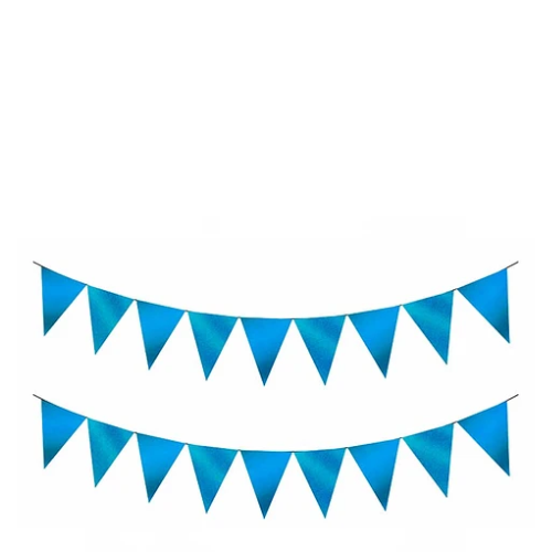 Banderin Celeste Brillante 300cm-1