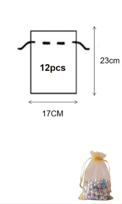 BOLSAS DE ORGANZA AMARILLO-1