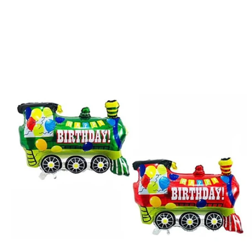 Globo De Ferrocarril Birthday 1pcs 60x72 cm-1