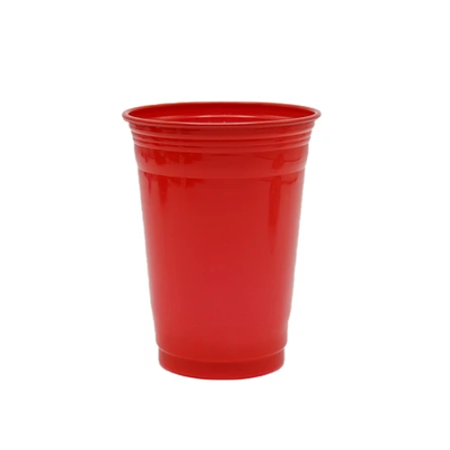 Vaso Plástico 10pcs 16oz 560 ml Rojo-0