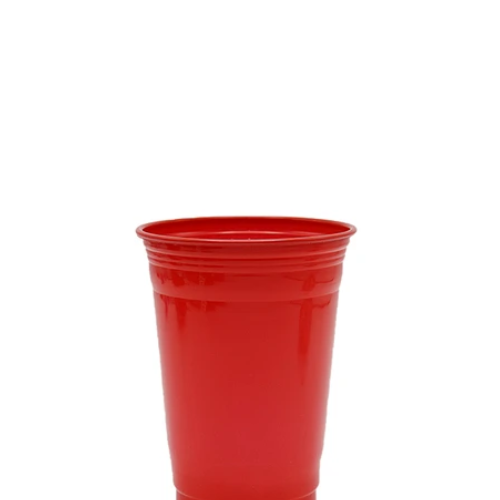 Vaso Plástico 10pcs 16oz 560 ml Rojo-1