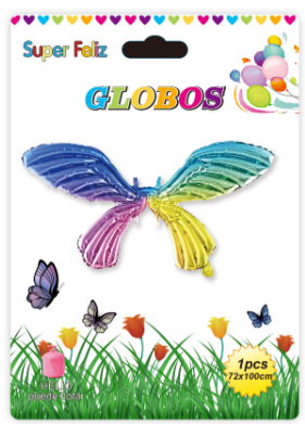GLOBO METALIZADO MARIPOSA-0