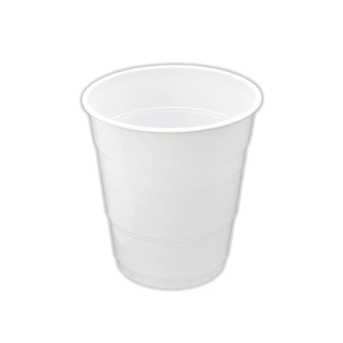 Vaso Plastico 410cc Blanco 10pcs-0