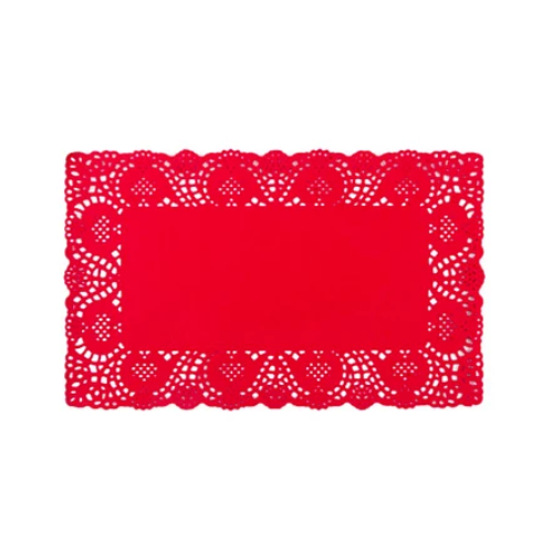 Blonda De Papel Rectangular 50pcs 19x30cm Color Aleatorio-0