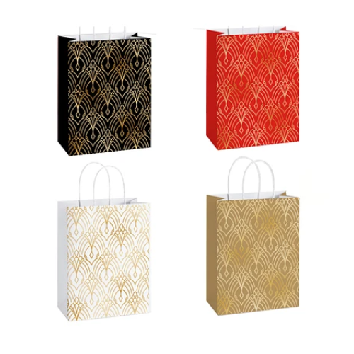 Bolsa De Papel Color Aleatorio 11 x22x26cm-0