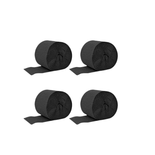 Feston Decorativo Negro 4pcs 6cmx10m-0
