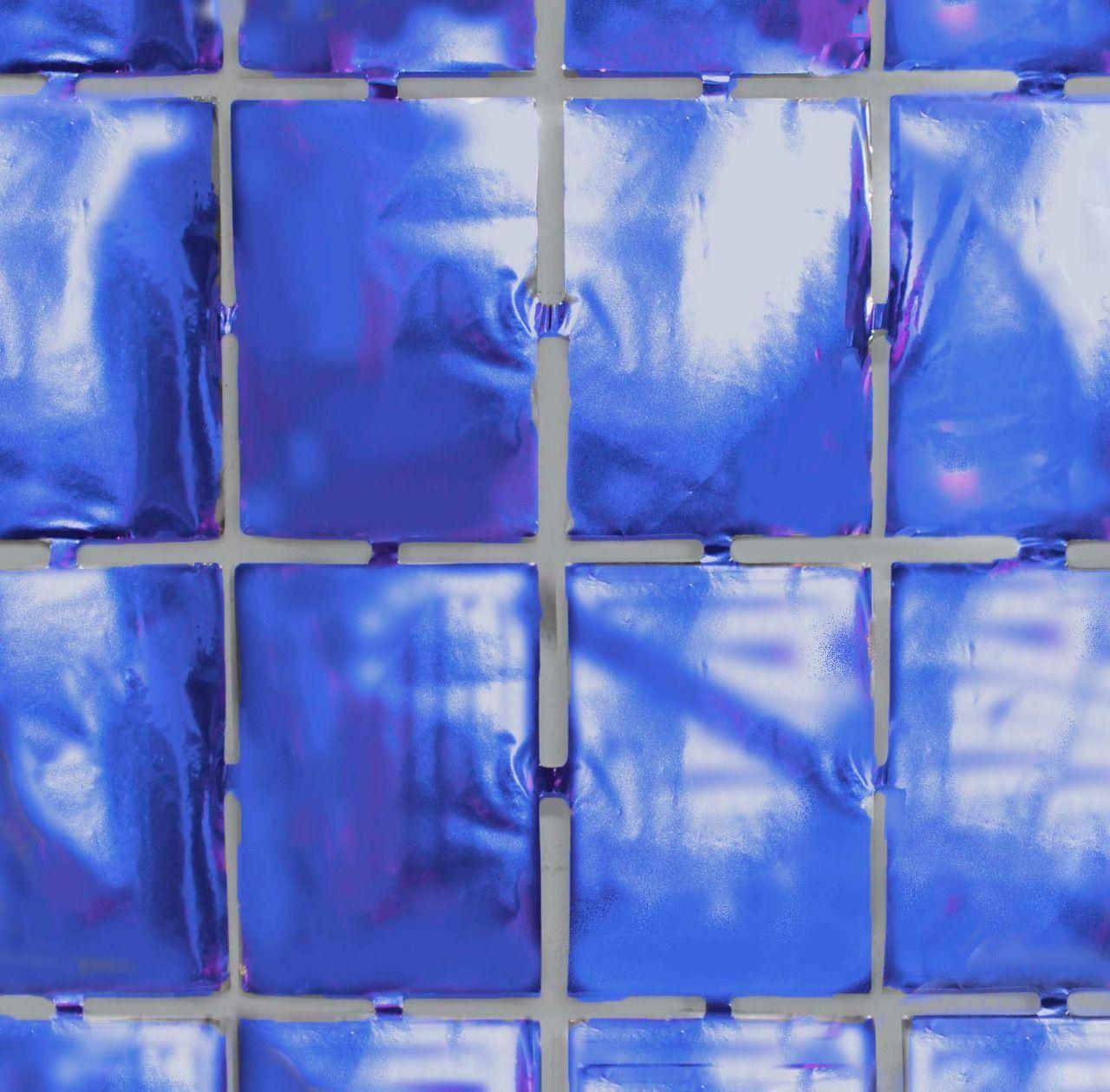  CORTINA METALICA CUADRITOS 1 X 2M AZUL-1