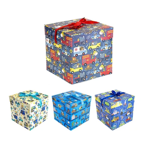Caja De Regalo Dibujos Animados 22cm-0