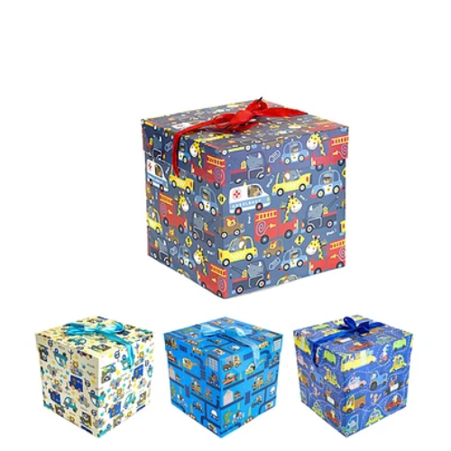 Caja De Regalo Dibujos Animados 22cm-1