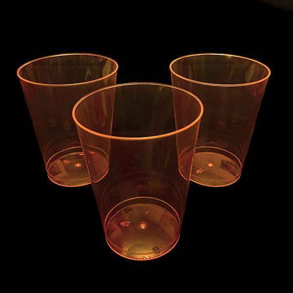 VASO ACRILICO 230 ML NEON VERDE X10 PCS X1 UNI-1