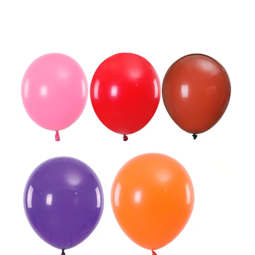 Globo De Látex Colores Surtidos 100Pcs 23 Cm-1