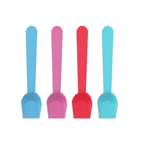 Cuchara De Plastico Colores-0
