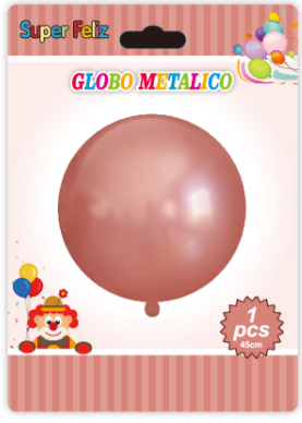 1 GLOBO UNICOLOR ROSA-0