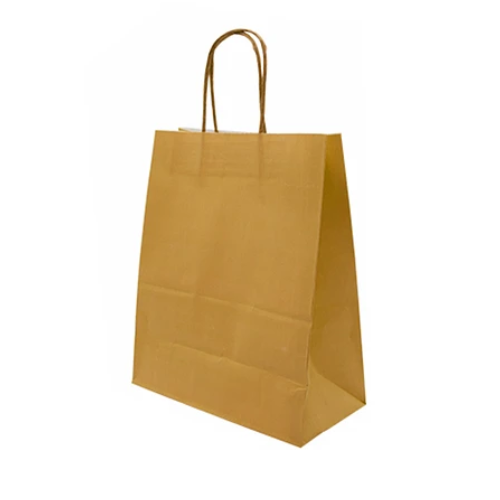 Bolsa De Papel Pequeña Kraft 16x22x8cm-0