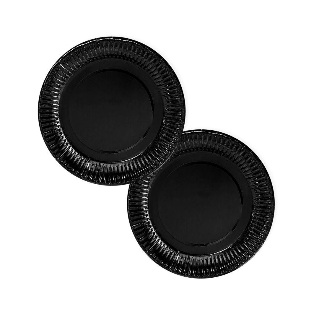 PLATO 7 CARTON NEGRO X10 UNI-1