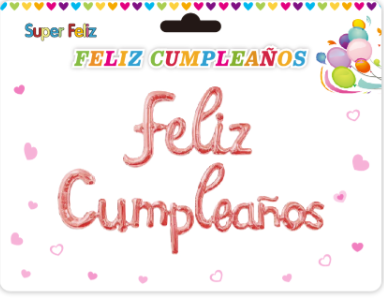 LETRAS FELIZ CUMPLEAÑOS ROSA-0