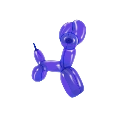 Globos Largos 40pcs 28cm Azul Oscuro-0