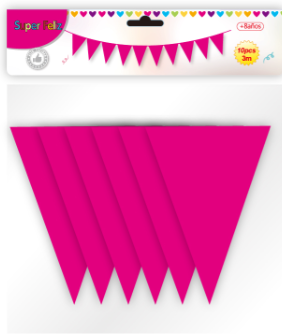 BAMDERIN UNICOLOR FUCSIA-0