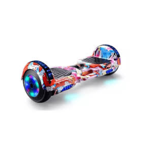 Patineta Eléctrica Scooter Smart Balance +bluetooth+parlante (FLORES).-0