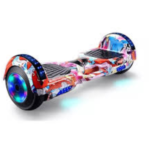 Patineta Eléctrica Scooter Smart Balance +bluetooth+parlante (FLORES).-1