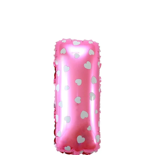 Globo Letra I Rosa 16 Pulgadas-1
