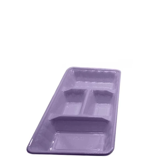 Bandeja Rectangular Lila 2pcs 35x18cm-1