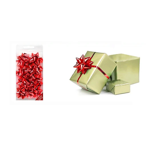 Lazo De Regalo Rojo 6cm 6pcs-1