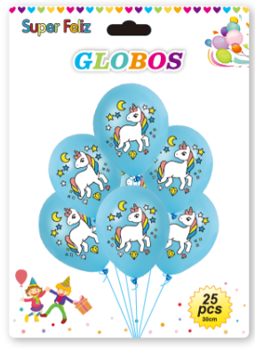 PACK GLOBOS UNICORNIOS-0
