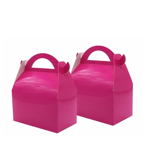 Caja De Tarta Fucsia 3pcs 16x9x19cm-1