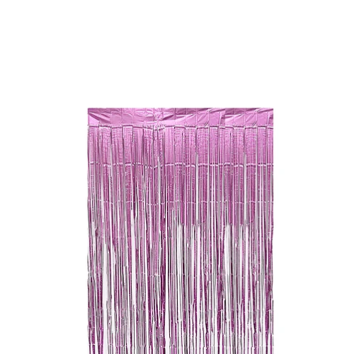 Cortina Rosa 100x200cm-1