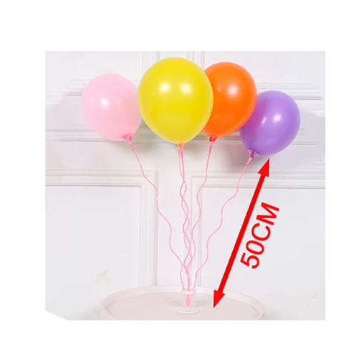 Base Para Globos 50 cm Rosado-0